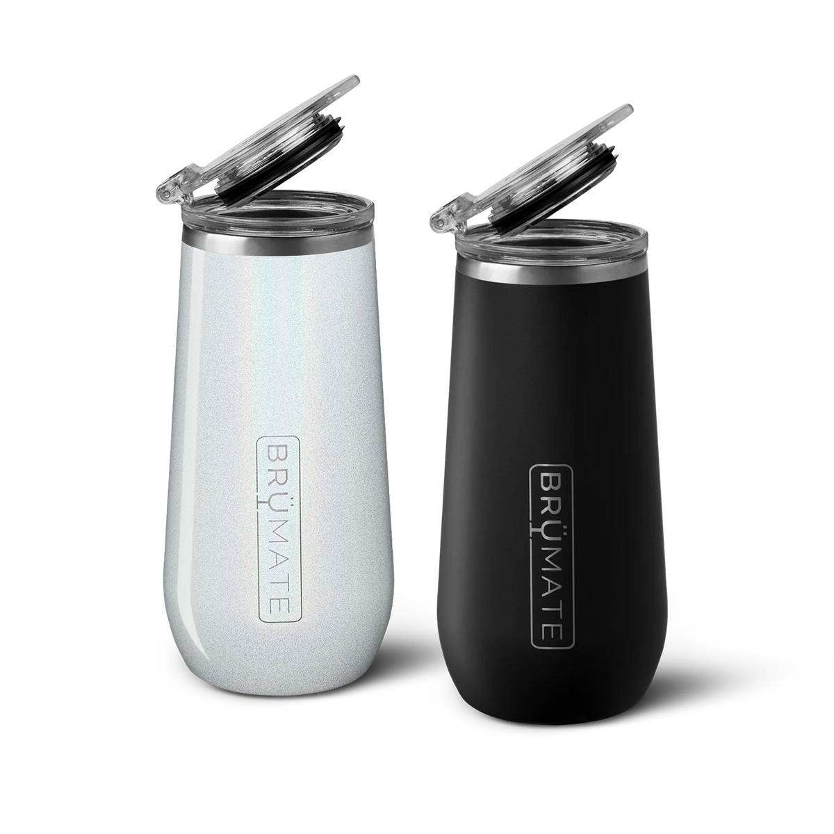 Flute Bundle | Glitter White & Matte Black